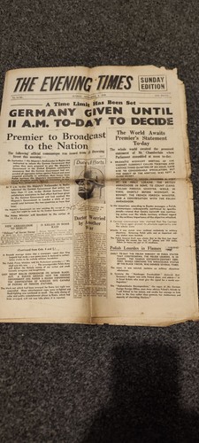Wwii 1939 war declared - war,