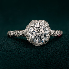 950 Platinum Engagement Ring