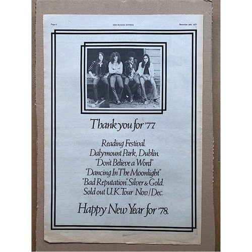 Thin lizzy thank - thin, for