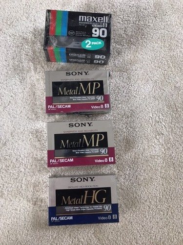 Sony and x maxell 8mm - sony,