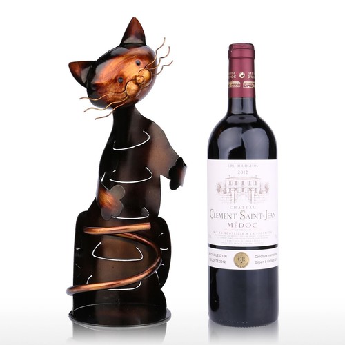 Tooarts cat wine bottle - tooarts, holder