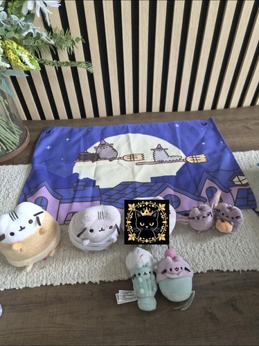 Pusheen plush bundle - bundle, winter