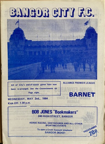 Bangor city barnet - bangor, v