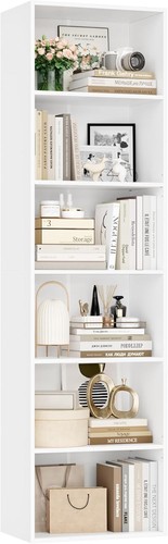 190cm tall bookcase tiers - 190cm,