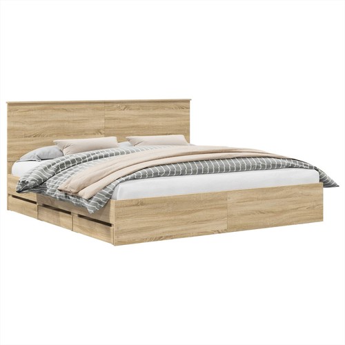 Bed frame with - drawer,