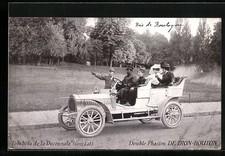 Postcard Auto De Dion Bouton