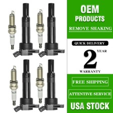 4 Ignition Coil & 4 Spark Plug