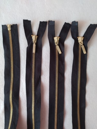 Zips metal black - zips, black-