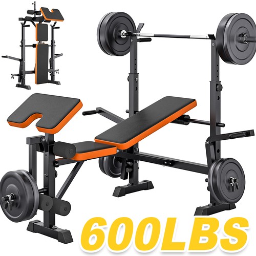 600lbs weight bench adjustable - bench,