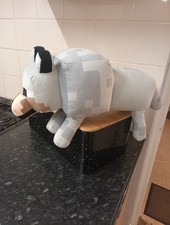 Minecraft Wolf Plush Toy 18