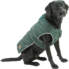 Heritage Quilted Dog Coat in
