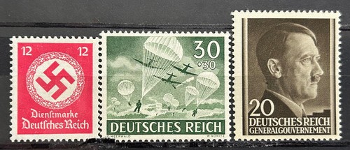 German stamps third - german,