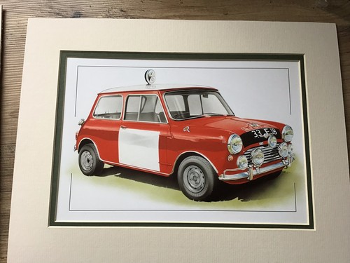 Austin mini paddy hopkirk art - paddy,