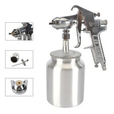 Air Compressor Paint Spray Gun 2.5-4mm Nozzle Pneumatic Gravity Airbrush For Car