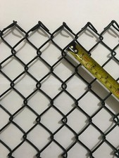 Chain link fence , galvanised