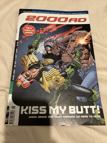 2000ad rare prog 1208 comic - rare,