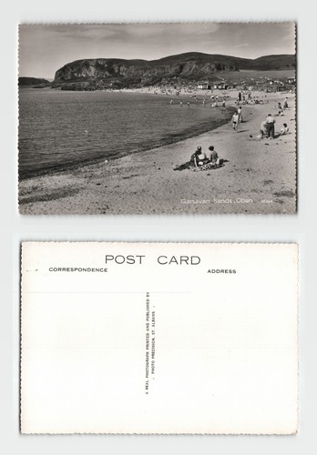 Postcard ganavan sands - ganavan,