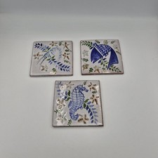 Hand Painted Decorative Blue &
