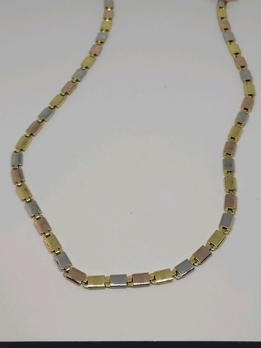 Gold 18k plated chunky chain - plated,