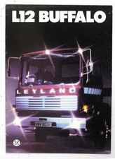 LEYLAND L12 Buffalo Commercial Sales Brochure c1977 #1469