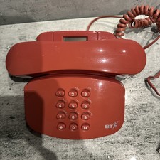 Vintage Phone - Salmon Pink