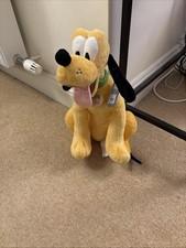 Pluto. Soft Toy. Disney. Tag