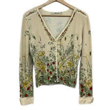BLUMARINE - Beige Green Multi