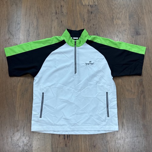 Footjoy jacket mens white - l,