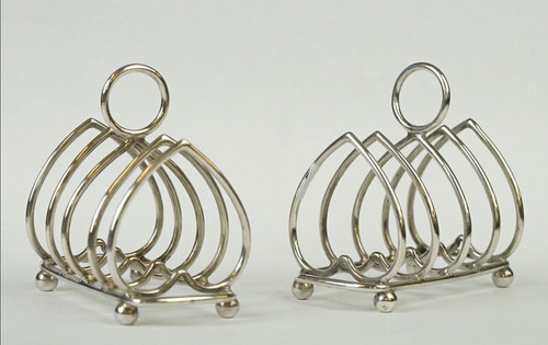 Pair sterling silver - pair,