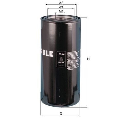 Mahle oil filter - mahle,