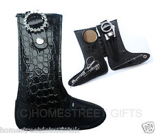 Cheap Manicure Beauty Gift Set Travel 7 Piece Boot shape ideal stocking filler