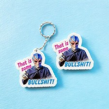 Resident Alien inspired Harry Thats some Bullsh*t Keyring or Magnet.