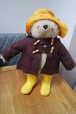 Gabrielle Designs Paddington Bear Size 5 Boots 18" Tall  Please Read Description