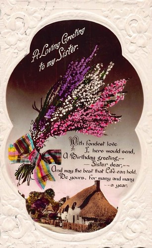 Family history postcard - history,