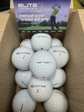 12 TAYLORMADE SOFT SELECT  PEARL/A golf balls FREE POSTAGE