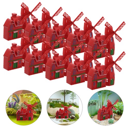 Pcs vintage mini windmill - 10,