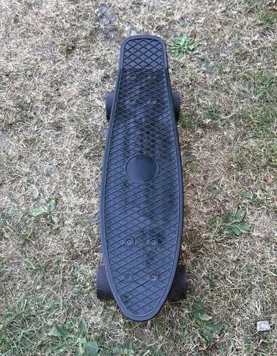 Black plastic penny style - plastic, penny-style