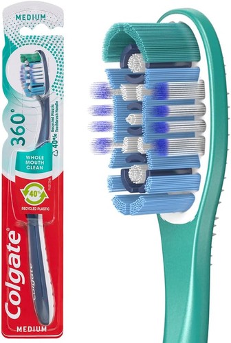 Colgate 360 clean - 360, toothbrush
