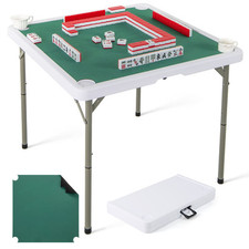 COSTWAY 90CM Folding Mahjong