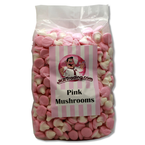 Pink jelly mushrooms 1kg value - pink,