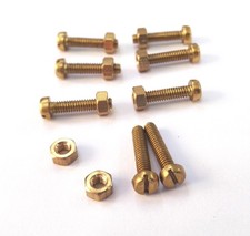 Expo Brass BA Nuts and Bolts - 10ba Counter Sunk
