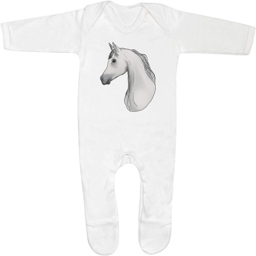 White arabian horse head - 'white, head'