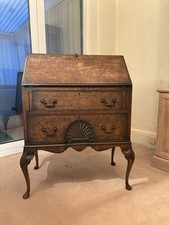 Gardner & Sons Antique Bureau Writing Desk Mahogany
