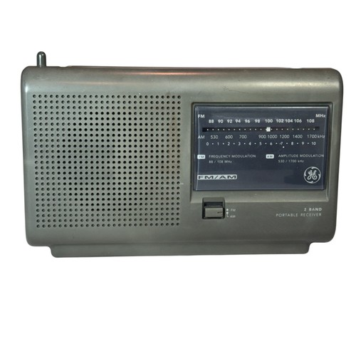 Band portable am - g.e., am/fm