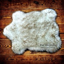 Classic Bear Skin Rug, Faux