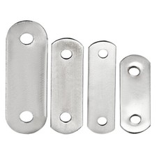 Repair Angle Plate, Straight Flat Fixing Mending Corner Brace Bracket Connector