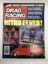 Drag Racing Magazine October 1987 Nitro Fever Shirley Muldowney (W3) X9
