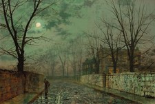 JOHN ATKINSON GRIMSHAW CANVAS