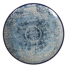 Electra 32cm dinner plates under plates Stoneware Blue