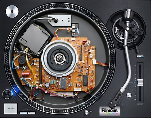 Turntable slipmat technics - turntable,